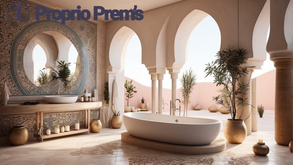 Salle de bain marocaine